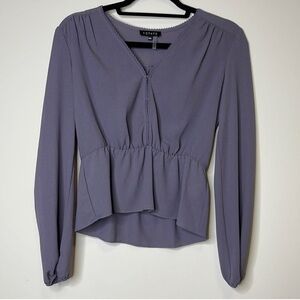1. State NWOT Purple Blouse XXS